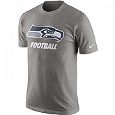 Seattle Seahawks Nike Facility WEM T-Shirt - Heathered Gray,baseball caps,new era cap wholesale,wholesale hats